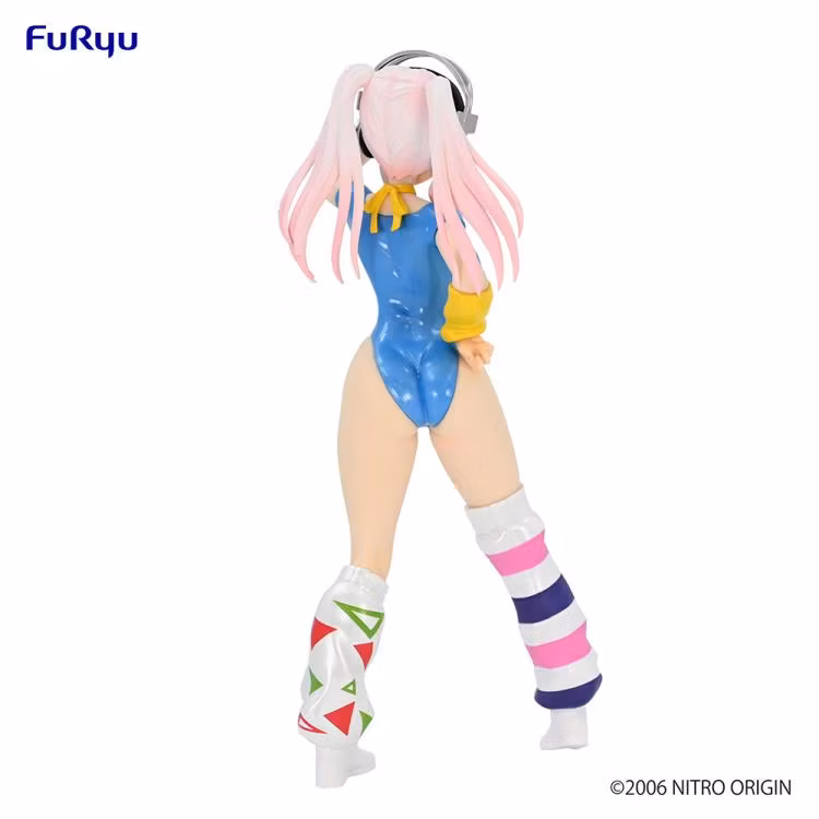 Nitroplus Super Sonico (1980's Blue Another Color Ver.) Concept Figure