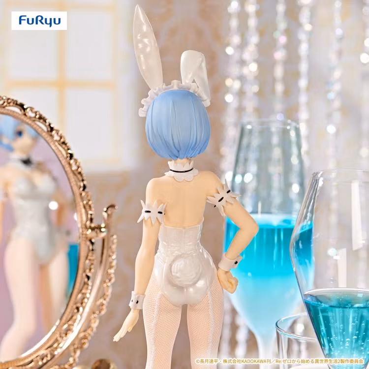Re:Zero Starting Life in Another World BiCute Bunnies Rem (White Pearl Color Ver.) Figure