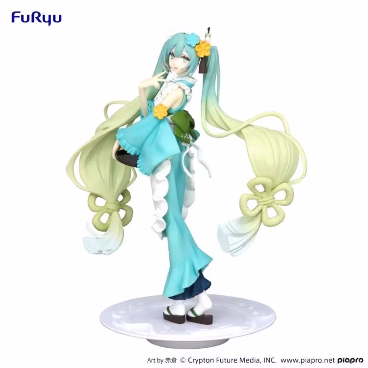 Vocaloid SweetSweets Series Hatsune Miku (Matcha Green Tea Parfait Mint Ver.) Exceed Creative Figure