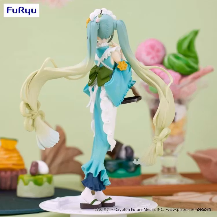 Vocaloid SweetSweets Series Hatsune Miku (Matcha Green Tea Parfait Mint Ver.) Exceed Creative Figure