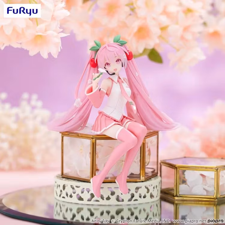 Vocaloid Hatsune Miku (Sakura Miku 2024 Ver.) Noodle Stopper Figure