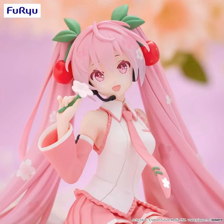 Vocaloid Hatsune Miku (Sakura Miku 2024 Ver.) Noodle Stopper Figure