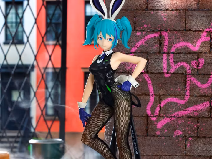 Vocaloid BiCute Bunnies Hatsune Miku (Street Violet Color Ver.) Figure