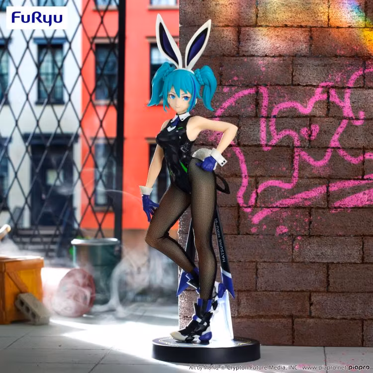 Vocaloid BiCute Bunnies Hatsune Miku (Street Violet Color Ver.) Figure