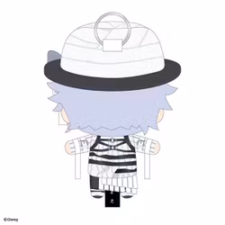 Disney Twisted Wonderland Scary Dress Up Chimakkonui Plush Azul Ashengrotto