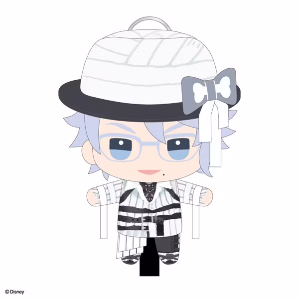 Disney Twisted Wonderland Scary Dress Up Chimakkonui Plush Azul Ashengrotto