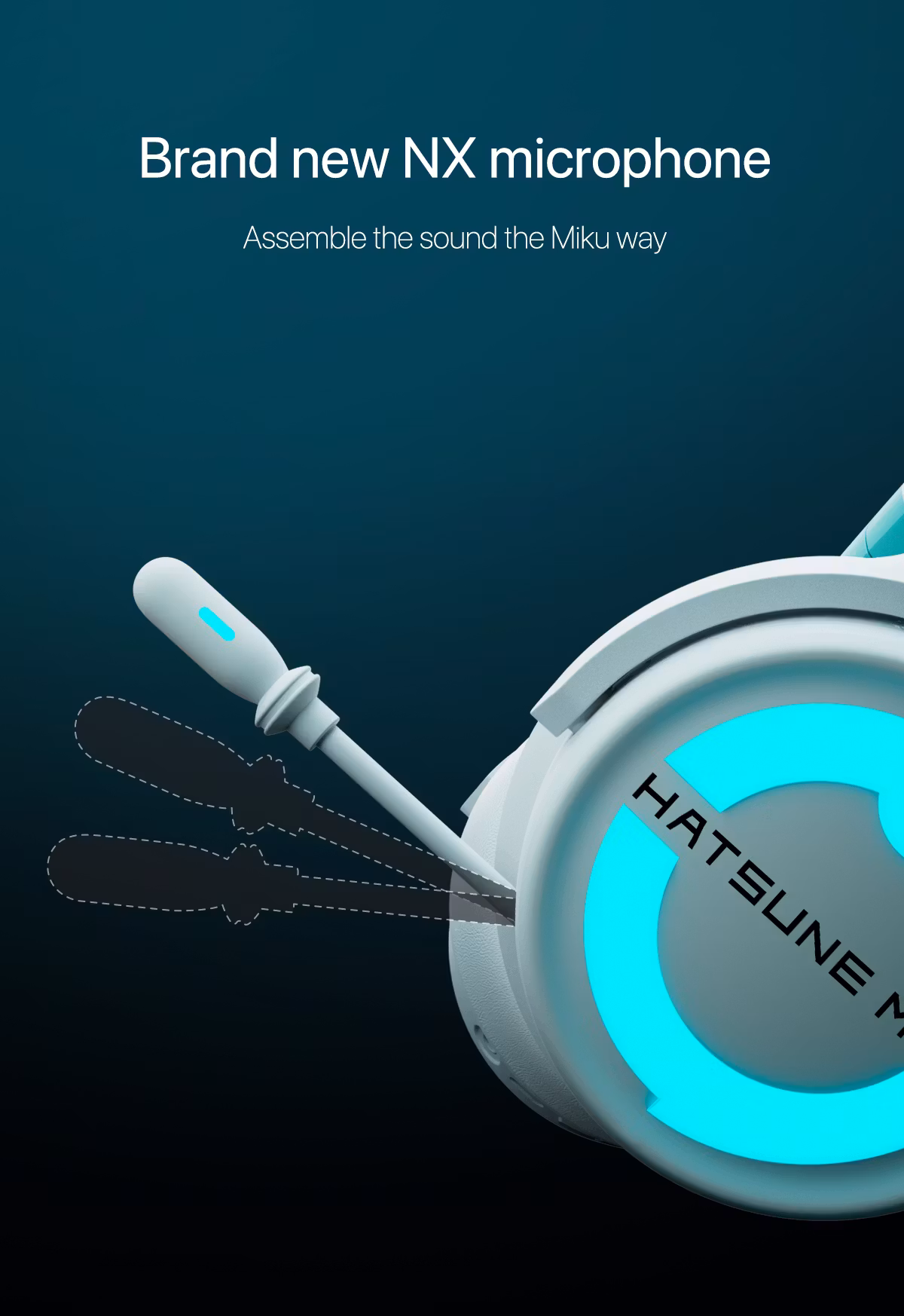 Cat Ear Headphones Hatsune Miku NX