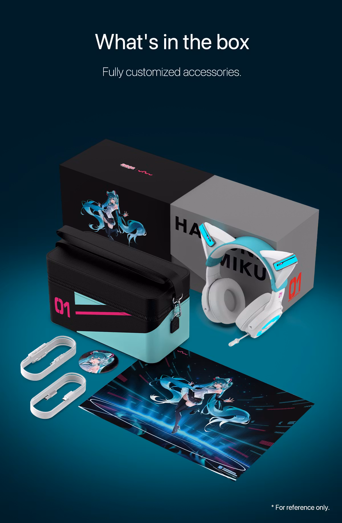 Cat Ear Headphones Hatsune Miku NX