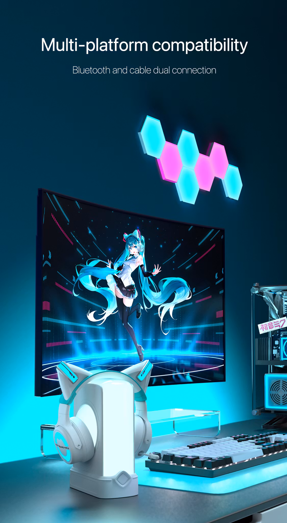 Cat Ear Headphones Hatsune Miku NX