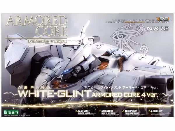 Kotobukiya – VI066 – ASPINA WHITE-GLINT ARMORED CORE 4 Ver.