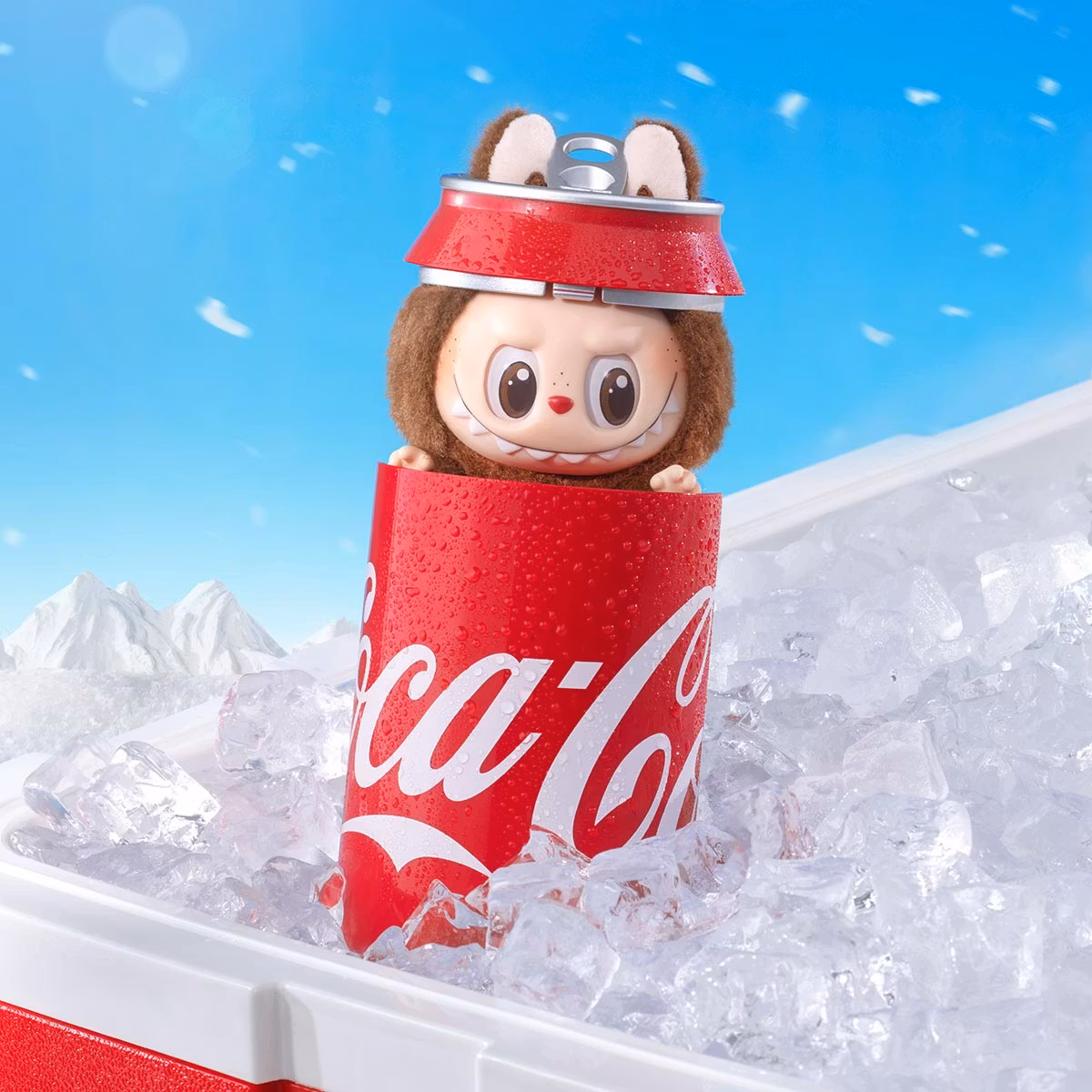 THE MONSTERS COCA-COLA  SERIES Labubu  -Vinyl Face Blind Box