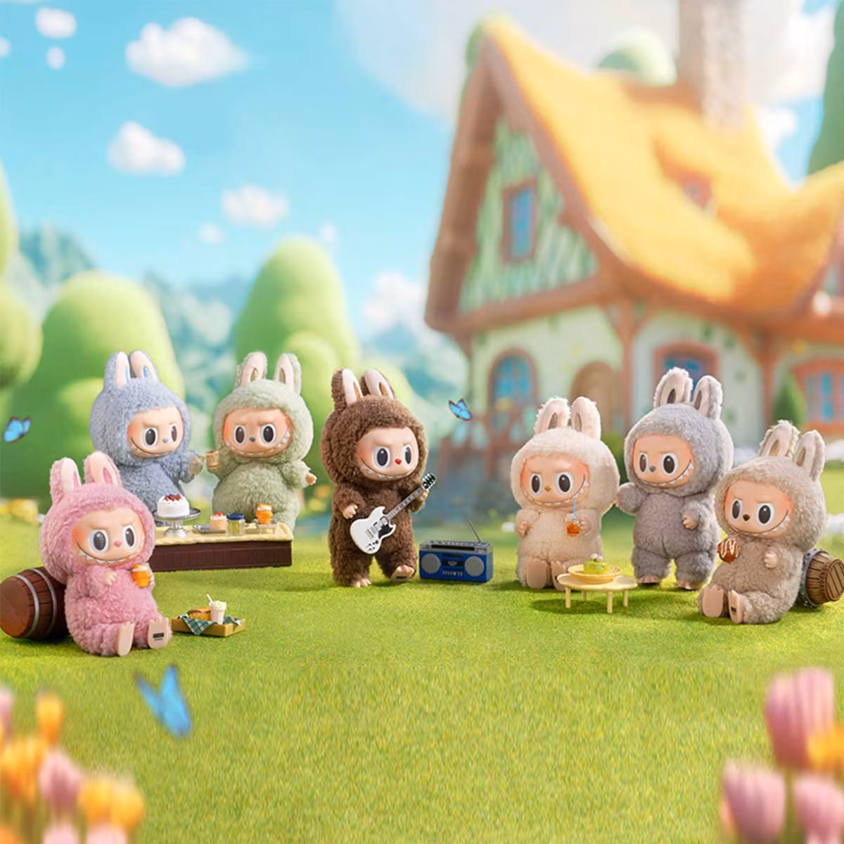 THE MONSTERS Labubu - Exciting Macaron Vinyl Face Blind Box