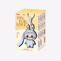 THE MONSTER PIN FOR LOVE SERIES - Vinyl Plush Pendant blind box (A-M)