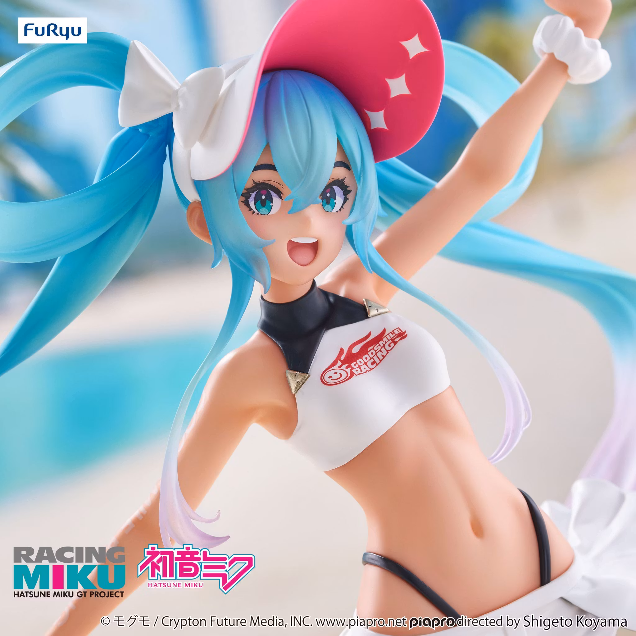 FuRyu Hatsune Miku GT Project Racing Miku 2024 Summer Holiday Ver. Trio-Try-iT prize figure
