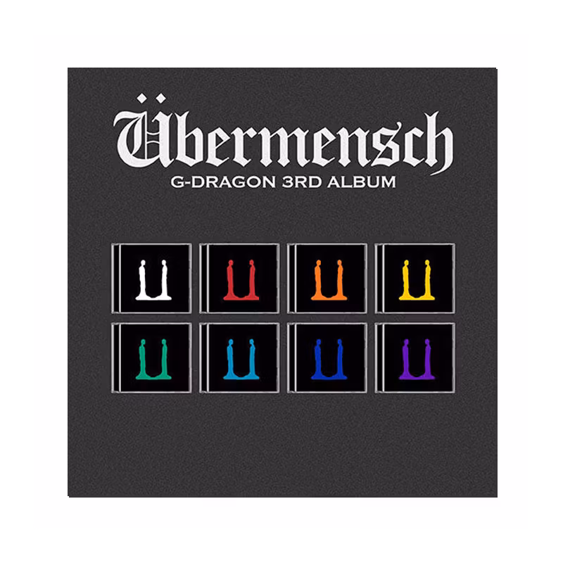 G-DRAGON 3rd Album [Übermensch] (JEWEL Ver.) (Random Ver.)