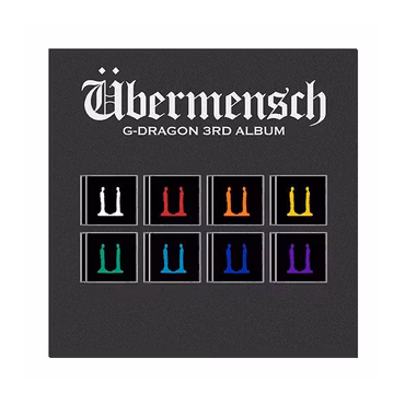 G-DRAGON 3rd Album [Übermensch] (JEWEL Ver.) (Random Ver.)