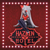 Vaggie Hazbin Hotel Banpresto Monitor Top (Version A) red