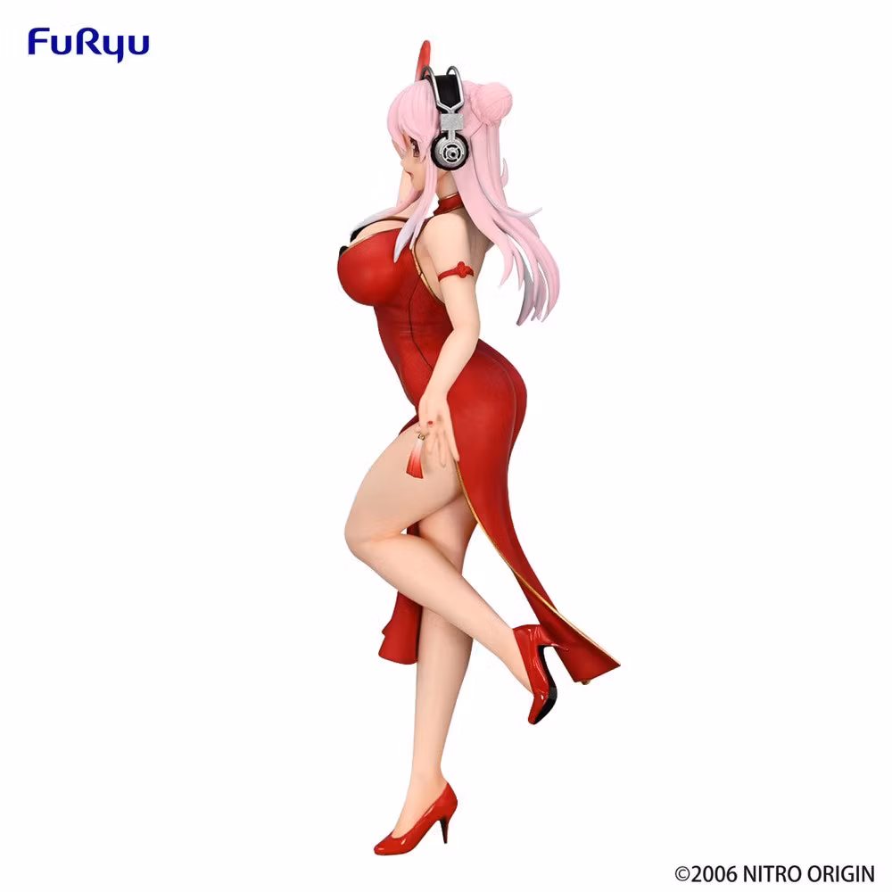 Super Sonico Trio-Try-It figure China Dress ver. FuRyu Jaia