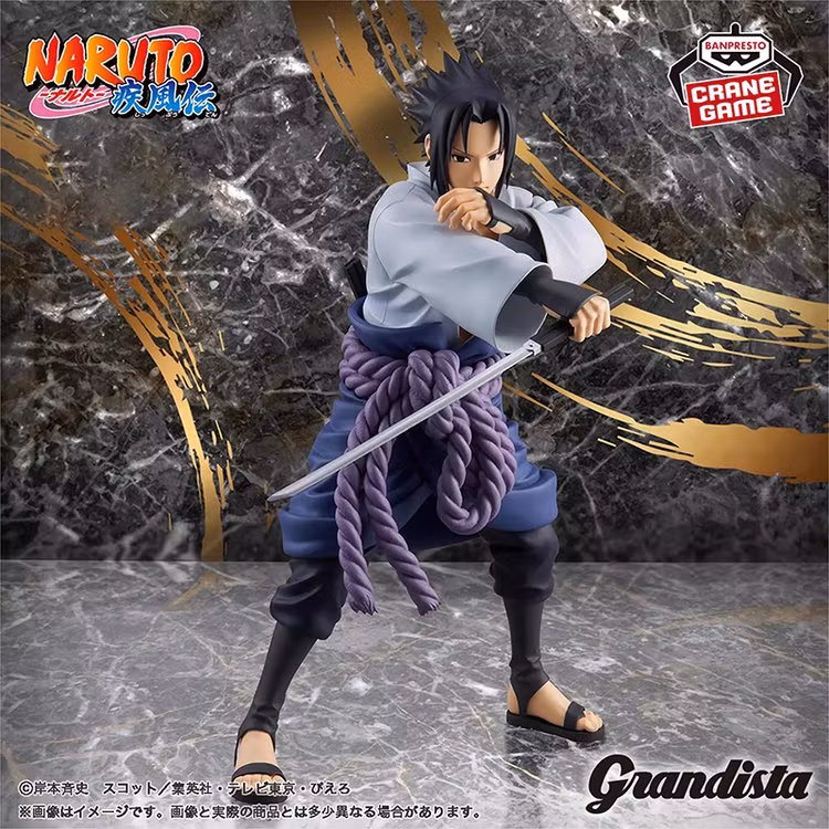 Uchiha Sasuke Naruto Shippuden Grandista Banpresto Bandai Namco figure