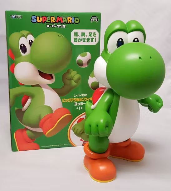 Yoshi Super Mario Big Action Figure Jaia Taito