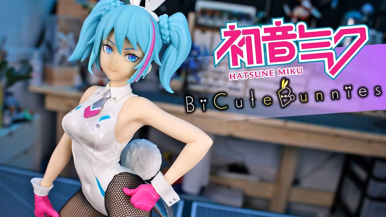 Vocaloid BiCute Bunnies Hatsune Miku (Another Ver.) White Figure