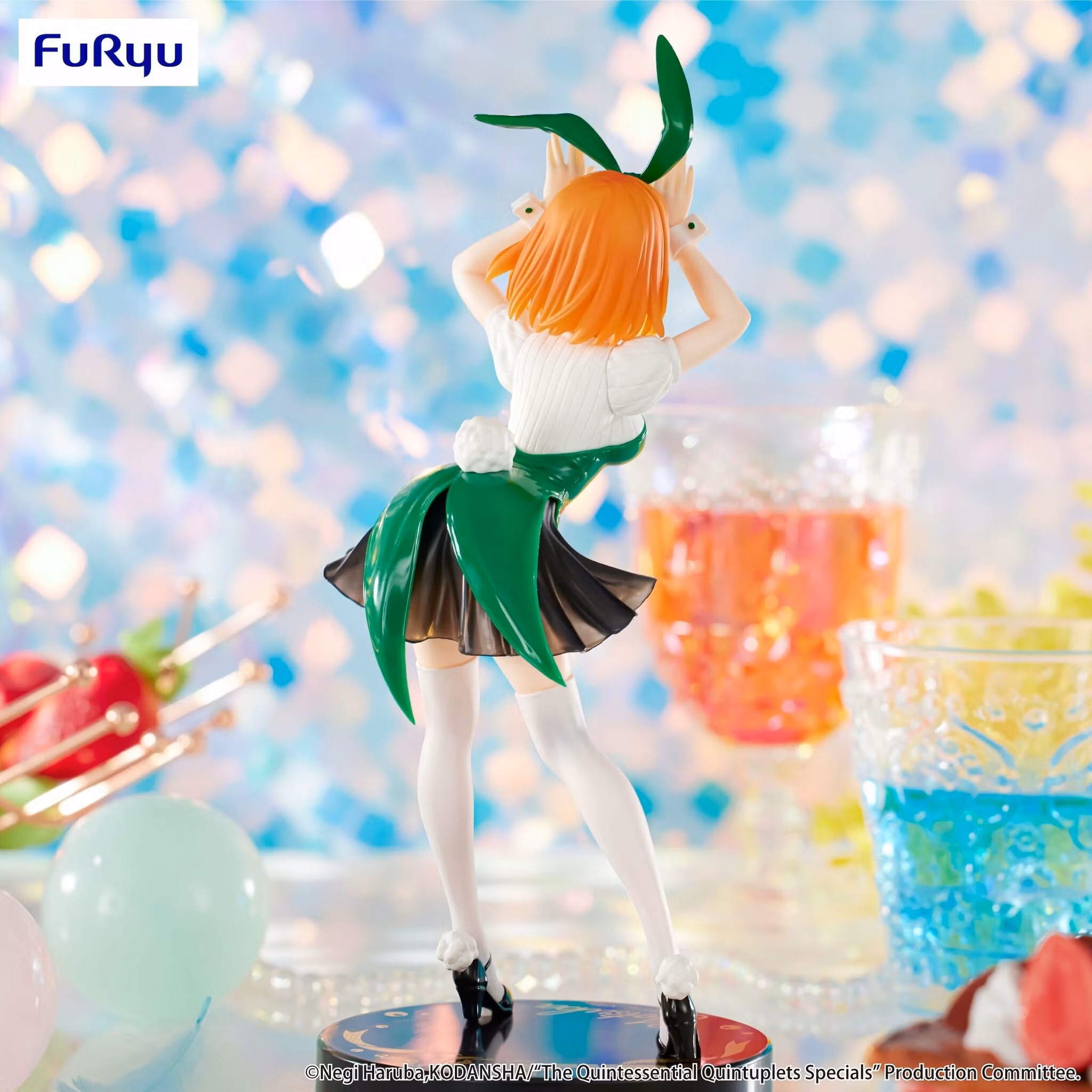 Yotsuba Nakano the Quintessential Quintuplets Bunny ver. Trio-Try-It Figure FuRyu