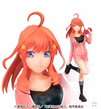 Itsuki Nakano the Quintessential Quintuplets Fascinity Figure Gym Date Ver. Fukuya Figure