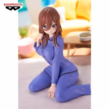 Miku Nakano the Quintessential Quintuplets Relax Time Banpresto Bandai Namco Figure