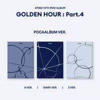 ATEEZ 13th Mini Album [GOLDEN HOUR : Part.4] (A Ver. / Diary Ver. / Z Ver.)