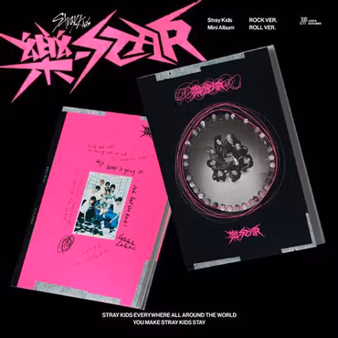 [Stray Kids] 8th Mini Album [樂-STAR] (Standard Ver.) (ROCK Ver. / ROLL Ver.) (Random Ver.)
