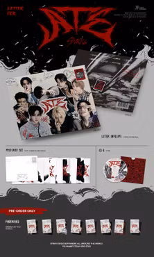 [Stray Kids] 9th Mini Album [ATE] (Letter Ver.)