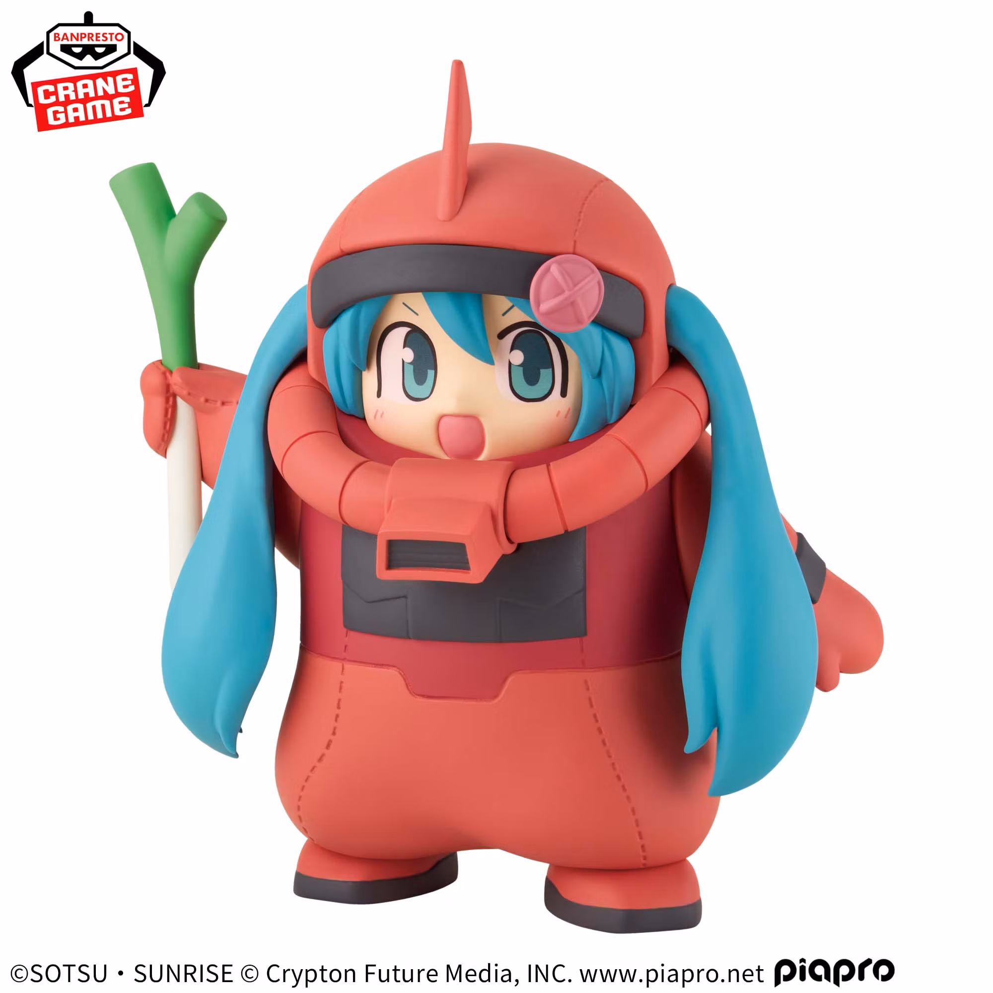 Gundam 45th Anniversary×Hatsune Miku Figure - Char’s Zaku Costume (Hatsune Miku Ver.)
