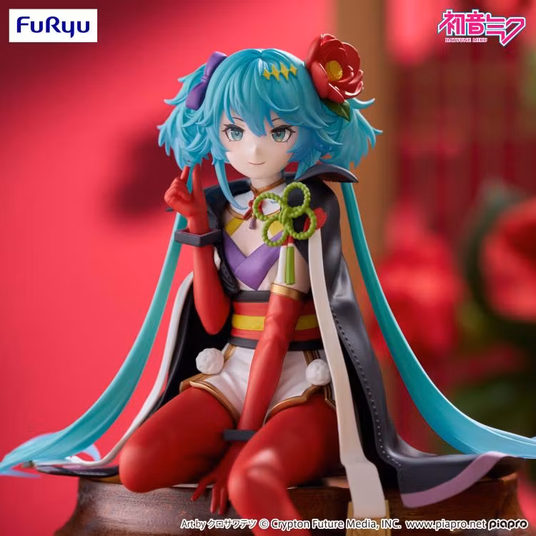 Vocaloid Hatsune Miku (Flower Fairy Camellia) Noodle Stopper Figure
