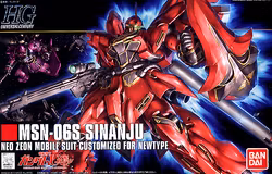 Bandai MSN-06S SINANJU