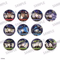 Twisted Wonderland  Bloom Birthday Ver. Aurora Metallic Can Badge Vol.2