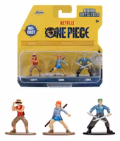 One Piece Nano Metalfigs Mini Figures 3-Pack