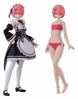 Re:ZERO -Starting Life in Another World- Kadokawa Plastic Model Series Plastic Model Kit Ram DX Ver. 16 cm