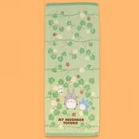 My Neighbor Totoro Natsu Towel Totoro Green Leaf 34 x 80 cm