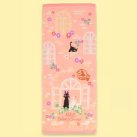 Kiki's Delivery Service Natsu Towel Sweet Pink Jiji 34 x 80 cm