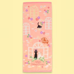 Kiki's Delivery Service Natsu Towel Sweet Pink Jiji 34 x 80 cm