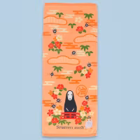 Spirited Away Natsu Towel No Face & Flowers 34 x 80 cm