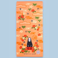 Spirited Away Towel No Face & Flowers 70 x 140 cm