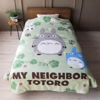 My Neighbor Totoro Natsu Comforter Totoro Green Leaf