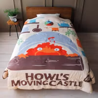 Howl’s Moving Castle Natsu Comforter Cook with Calcifer