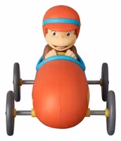 Curious George UDF Mini Figure w/Cart 6 cm