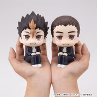 Haikyu!! Look Up PVC Figures 2-Pack Yu Nishinoya & Asahi Azumane 11 cm (with gift)