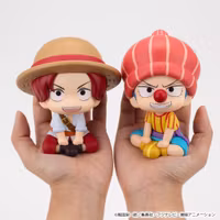One Piece Look Up PVC Figures 2-Pack Shanks & Buggy Childhood Ver. 11 cm (with gift)