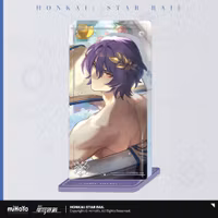 Honkai: Star Rail Light Cone Acryl Ornament with Glitter: Dr. Ratio Baptism of Pure Thought 15 cm