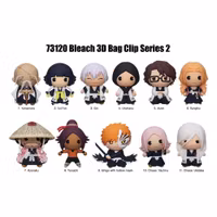 Bleach 3D PVC Bag Clips  Series 2 Display (24)