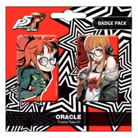 Persona 5 Royal Pin Badges 2-Pack Oracle / Futaba Sakura